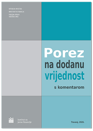 POREZ NA DODANU VRIJEDNOST S KOMENTAROM (4D/2026), Lidija Cvitić i Štefica Oštrec Čunčić